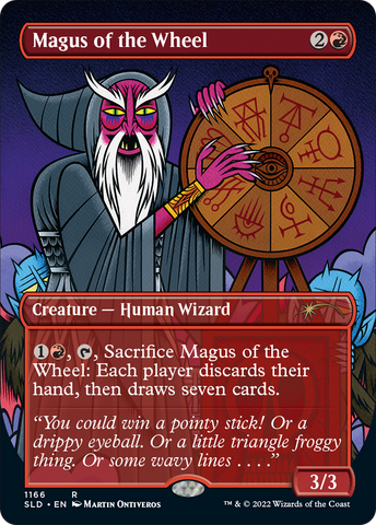 {R} Magus of the Wheel (Borderless) [Secret Lair Drop Series][SLD 1166]