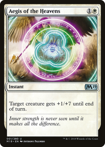 {C} Aegis of the Heavens [Core Set 2019][M19 001]