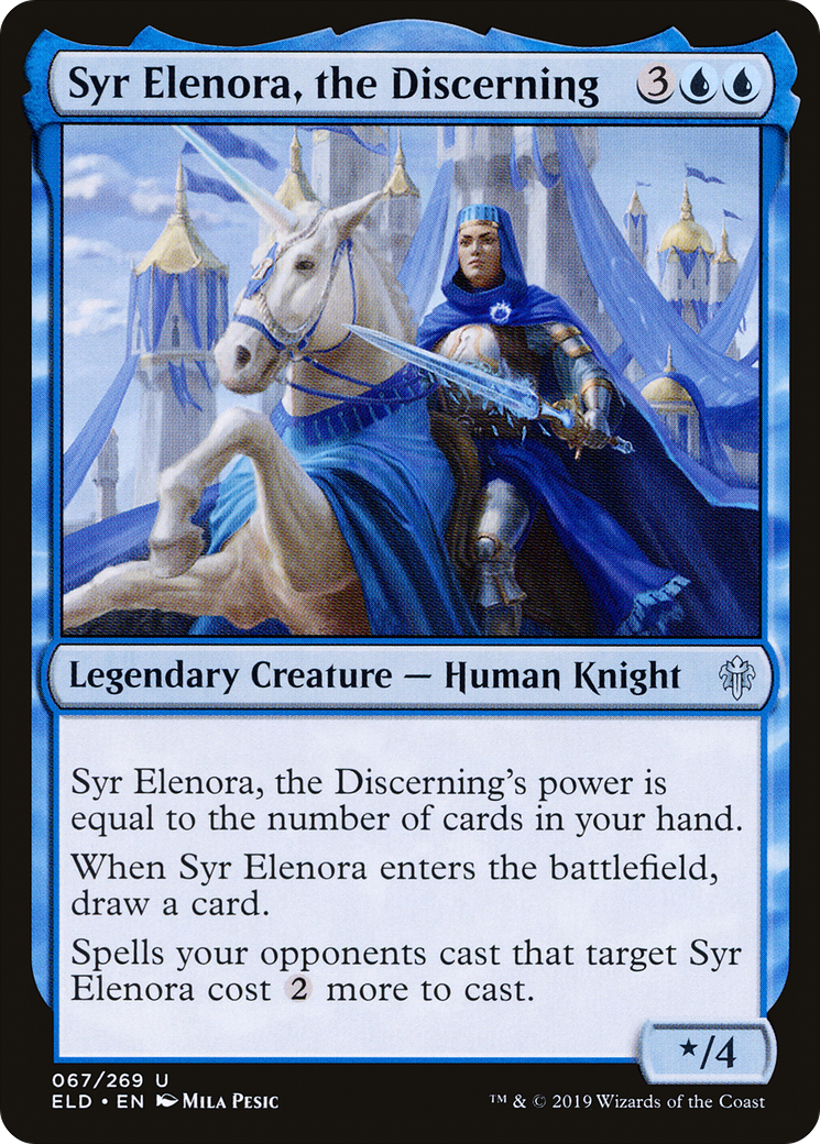 {C} Syr Elenora, the Discerning [Throne of Eldraine][ELD 067]