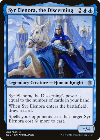 {C} Syr Elenora, the Discerning [Throne of Eldraine][ELD 067]