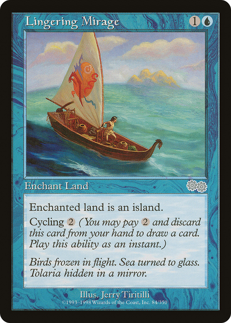{C} Lingering Mirage [Urza's Saga][USG 084]
