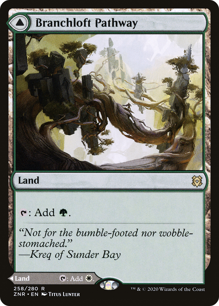 {R} Branchloft Pathway // Boulderloft Pathway [Zendikar Rising][ZNR 258]