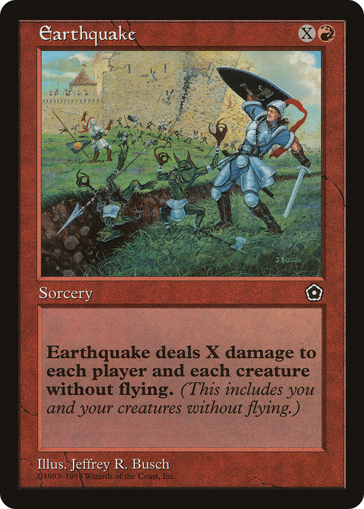 {R} Earthquake [Portal Second Age][PO2 094]