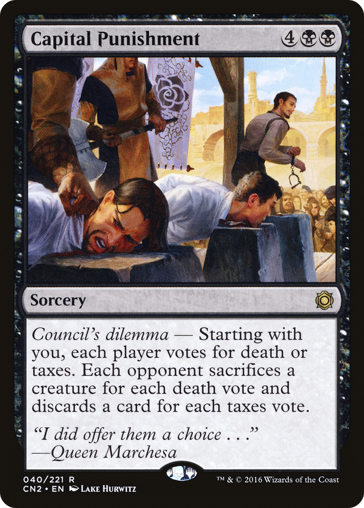{R} Capital Punishment [Conspiracy: Take the Crown][CN2 040]