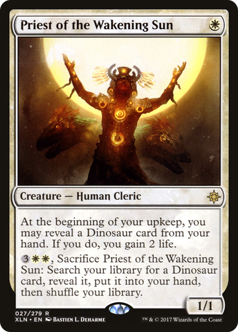 {R} Priest of the Wakening Sun [Ixalan][XLN 027]