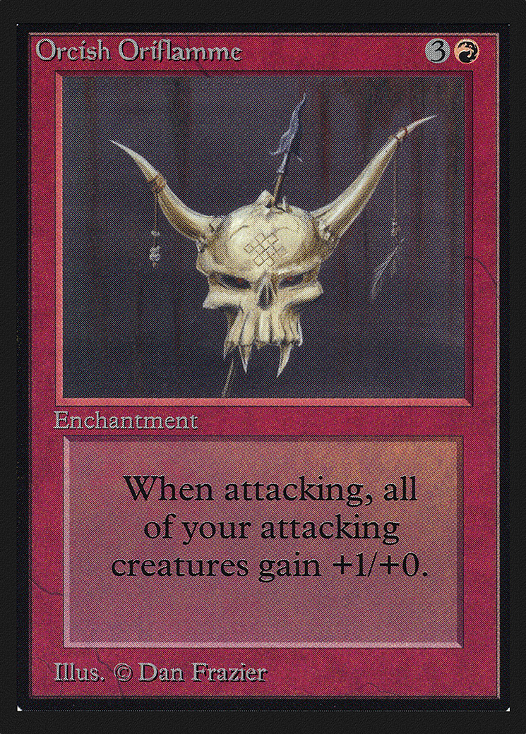 {C} Orcish Oriflamme [International Collectorsâ Edition][GB CEI 167]