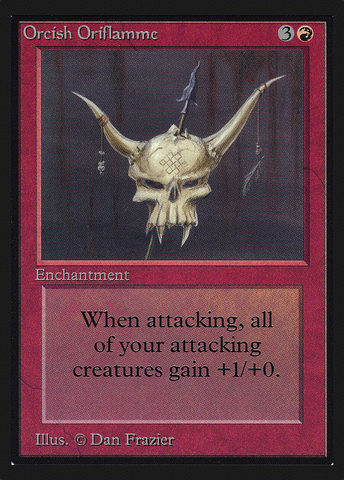 {C} Orcish Oriflamme [International Collectorsâ Edition][GB CEI 167]