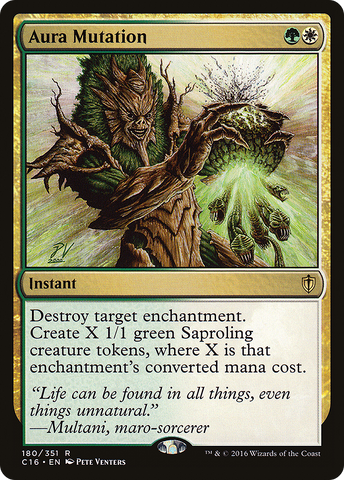 {R} Aura Mutation [Commander 2016][C16 180]