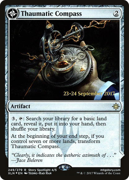 {R} Thaumatic Compass // Spires of Orazca [Ixalan Prerelease Promos][PR XLN 249] - Misty Mountain Games