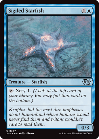 {C} Sigiled Starfish [Foundations Jumpstart][J25 357]