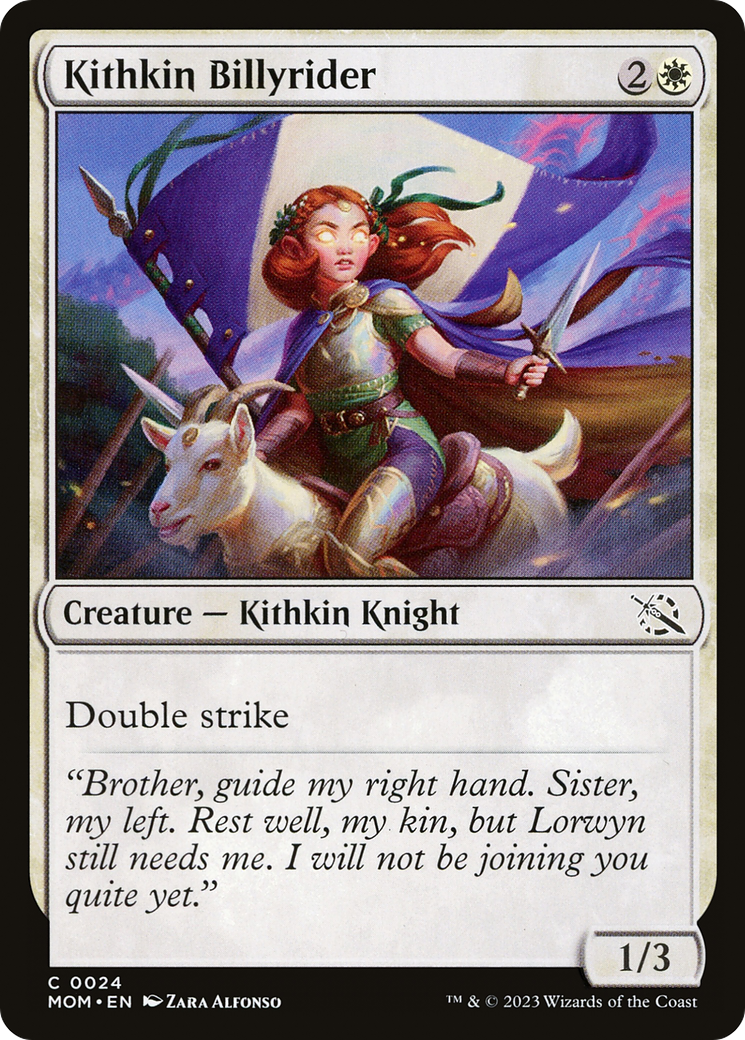 {C} Kithkin Billyrider [March of the Machine][MOM 024]
