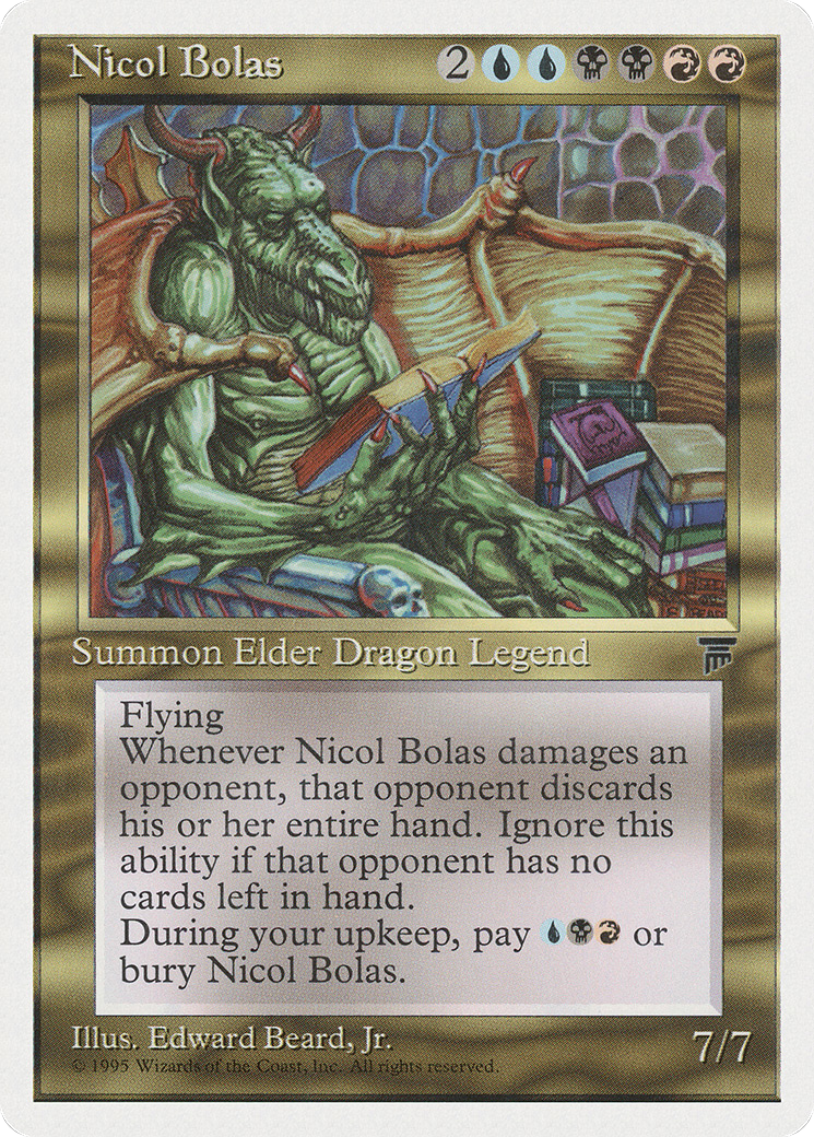 {R} Nicol Bolas [Chronicles][CHR 081] - Misty Mountain Games