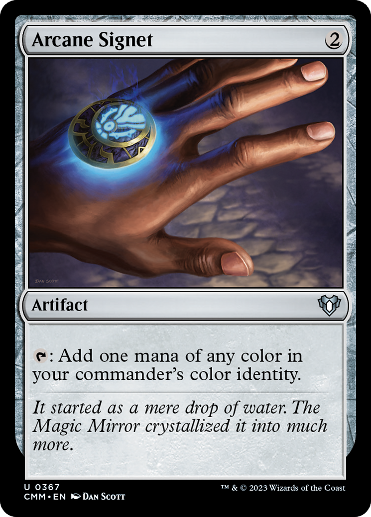 {C} Arcane Signet [Commander Masters][CMM 367]