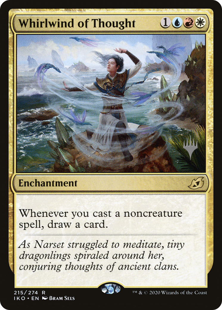 {R} Whirlwind of Thought (Promo Pack) [Ikoria: Lair of Behemoths Promos][PP IKO 215]