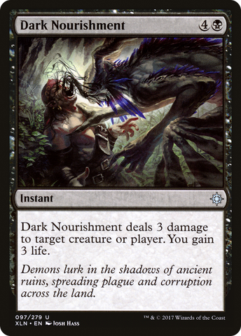 {C} Dark Nourishment [Ixalan][XLN 097]