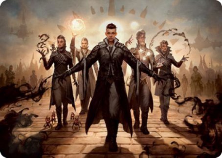 {A} Silverquill Command Art Card [Strixhaven: School of Mages Art Series][ASTX 041]