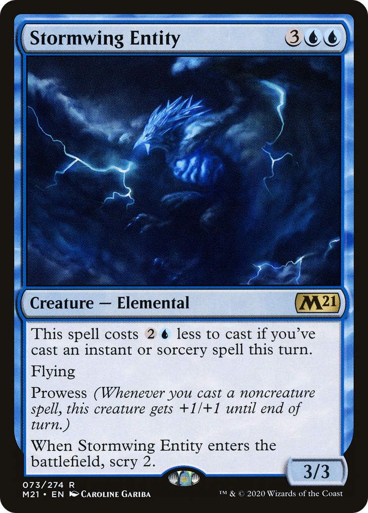 {R} Stormwing Entity [Core Set 2021][M21 073]