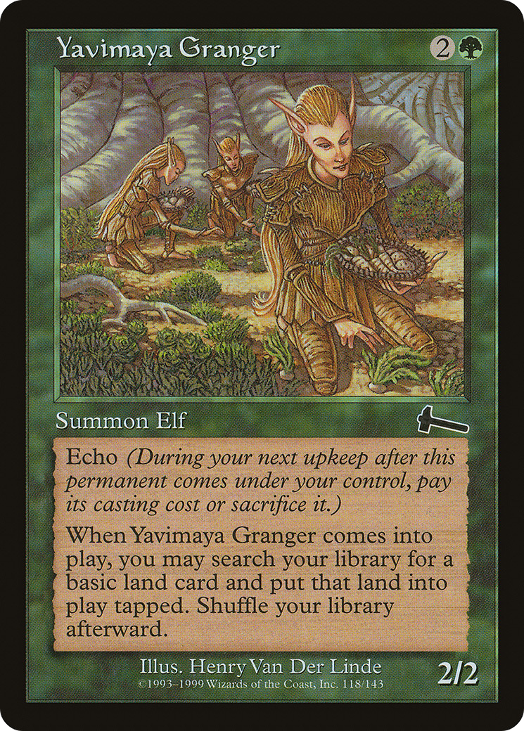 {C} Yavimaya Granger [Urza's Legacy][ULG 118]