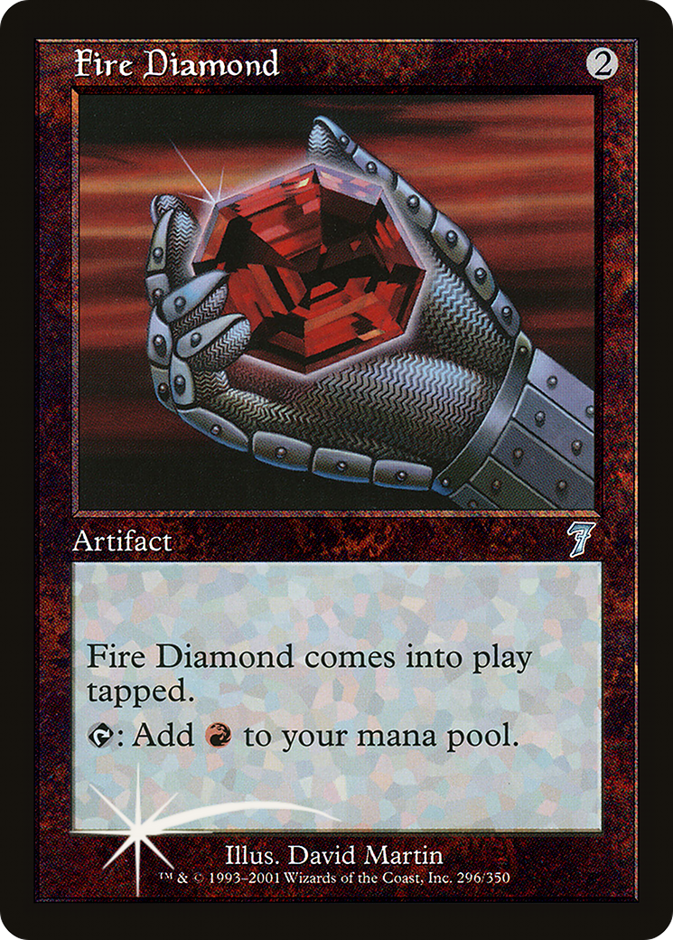 {C} Fire Diamond [Seventh Edition][7ED 296]
