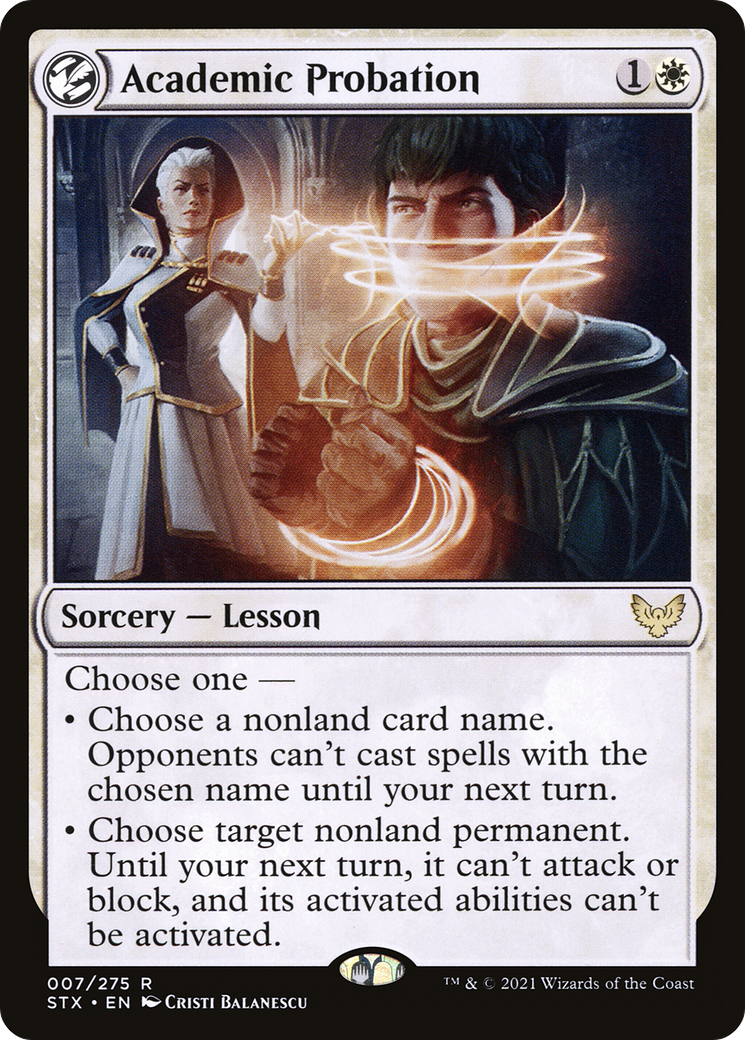 {R} Academic Probation [Strixhaven: School of Mages][STX 007]