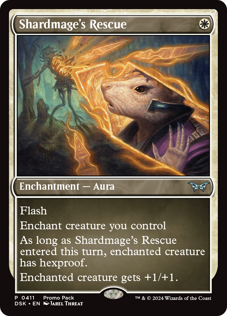{@C} Shardmage's Rescue [Duskmourn: House of Horror Promos][DSK 411]