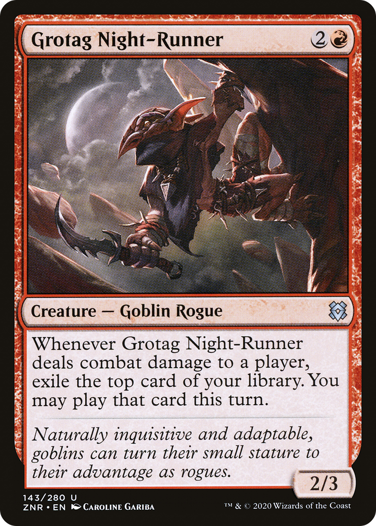 {C} Grotag Night-Runner [Zendikar Rising][ZNR 143]