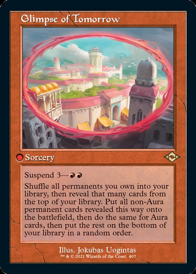 {R} Glimpse of Tomorrow (Retro Foil Etched) [Modern Horizons 2][RF ET MH2 407]