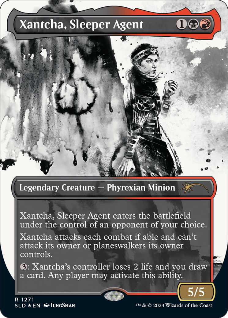 {R} Xantcha, Sleeper Agent (Halo Foil) [Secret Lair Drop Series][SLD 1271]