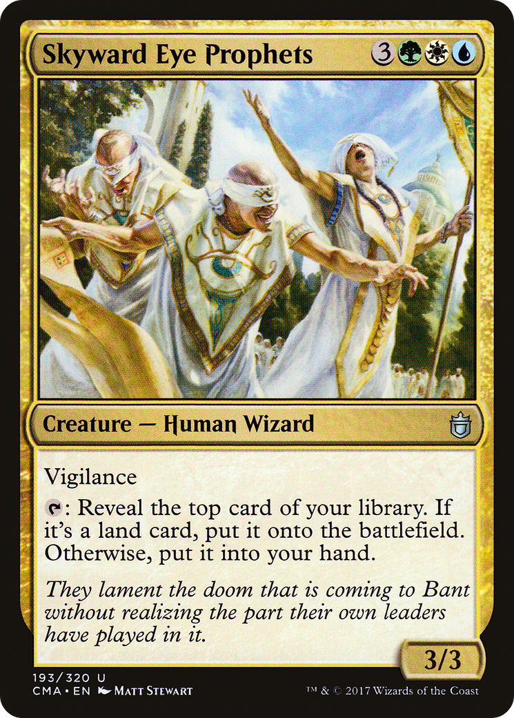 {C} Skyward Eye Prophets [Commander Anthology][CMA 193] - Misty Mountain Games