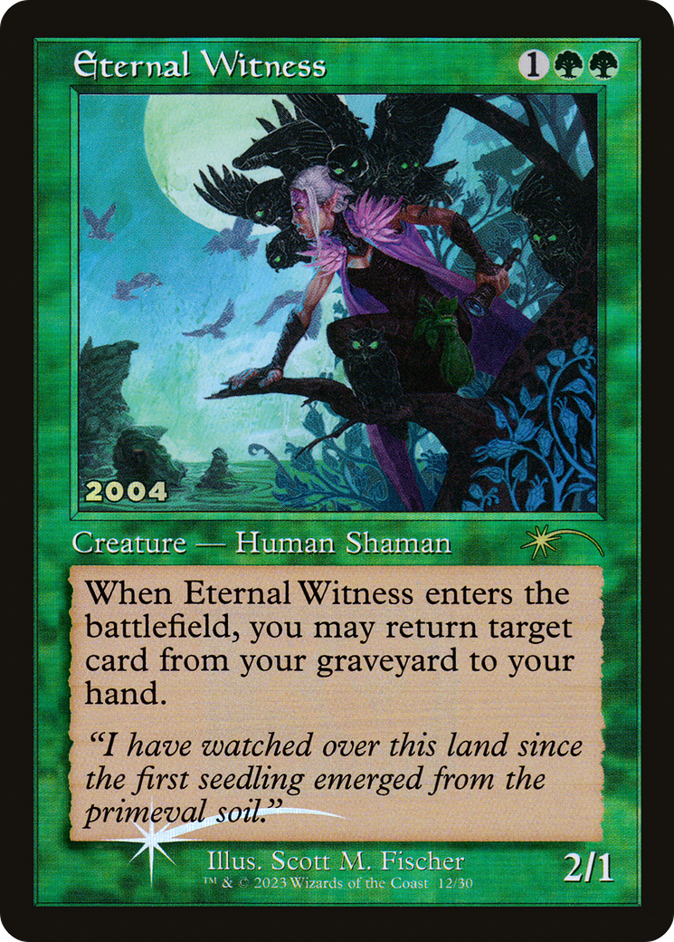 {R} Eternal Witness [30th Anniversary Promos][P30A 012] - Misty Mountain Games