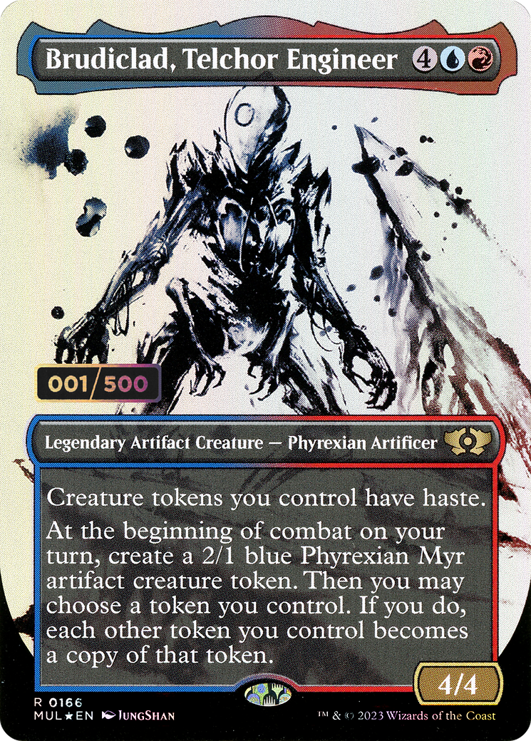 {R} Brudiclad, Telchor Engineer (Serialized) [Multiverse Legends][SR MUL 166]