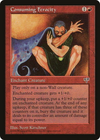 {C} Consuming Ferocity [Mirage][MIR 166]