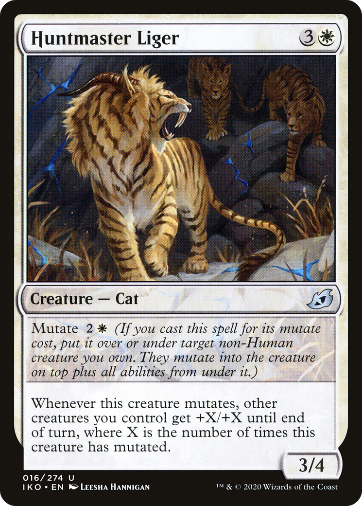 {C} Huntmaster Liger [Ikoria: Lair of Behemoths][IKO 016]