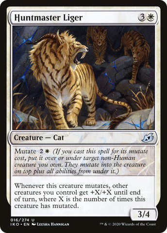{C} Huntmaster Liger [Ikoria: Lair of Behemoths][IKO 016]