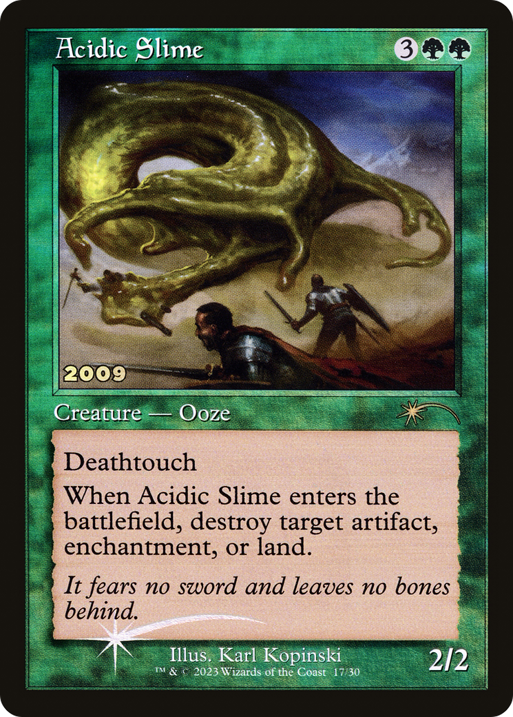 {R} Acidic Slime [30th Anniversary Promos][P30A 017]
