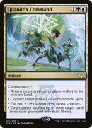 {R} Quandrix Command (Promo Pack) [Strixhaven: School of Mages Promos][PP STX 217]