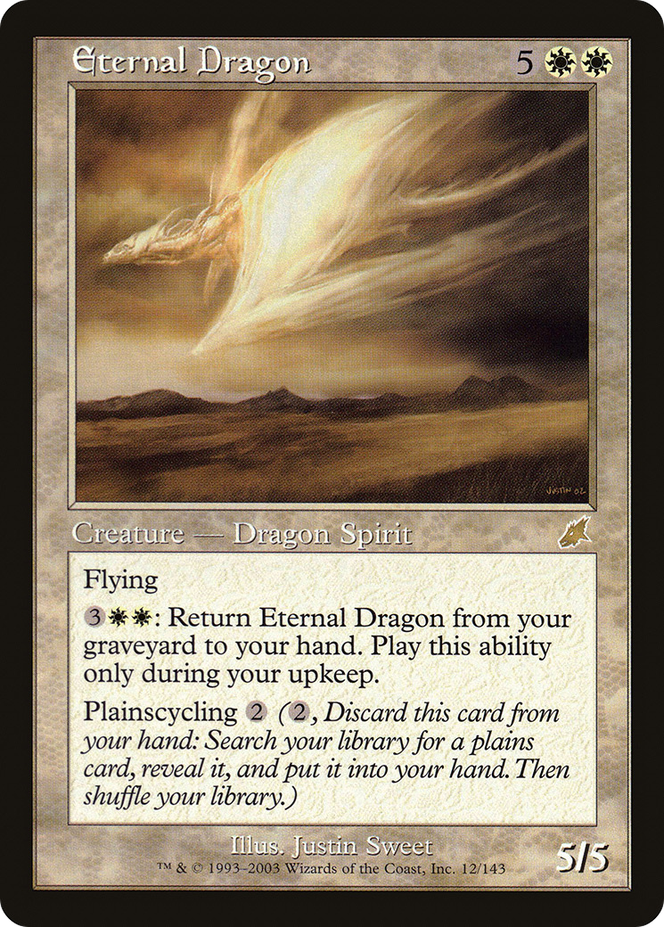 {R} Eternal Dragon [Scourge][SCG 012] - Misty Mountain Games