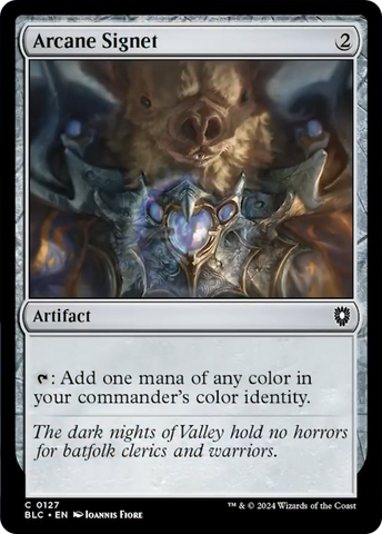 {C} Arcane Signet [Bloomburrow Commander][BLC 127]