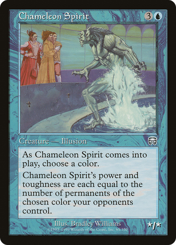 {C} Chameleon Spirit [Mercadian Masques][MMQ 065]
