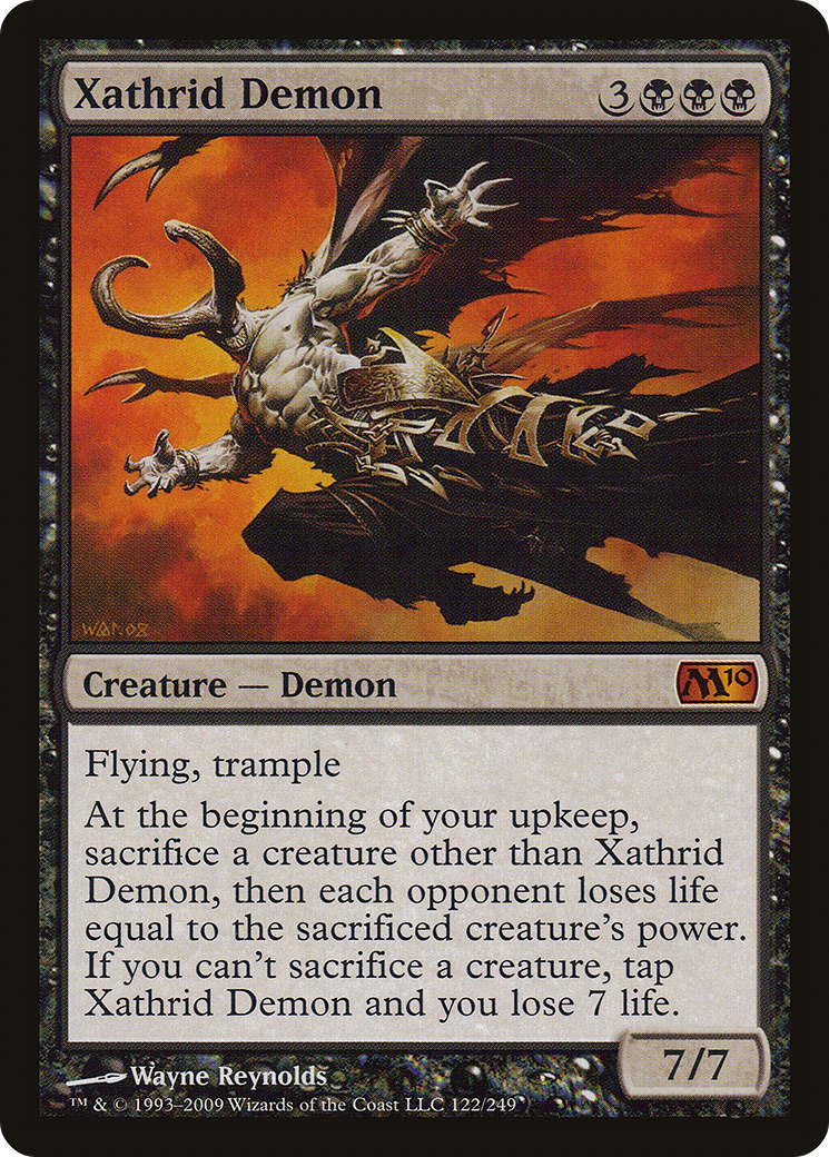 {R} Xathrid Demon [Magic 2010][M10 122] - Misty Mountain Games