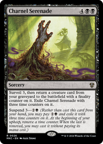 {R} Charnel Serenade [Murders at Karlov Manor Commander][MKC 026]