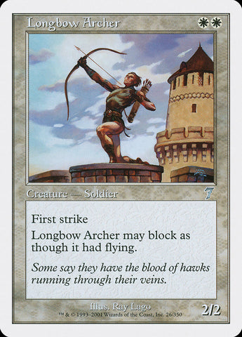{C} Longbow Archer [Seventh Edition][7ED 026]