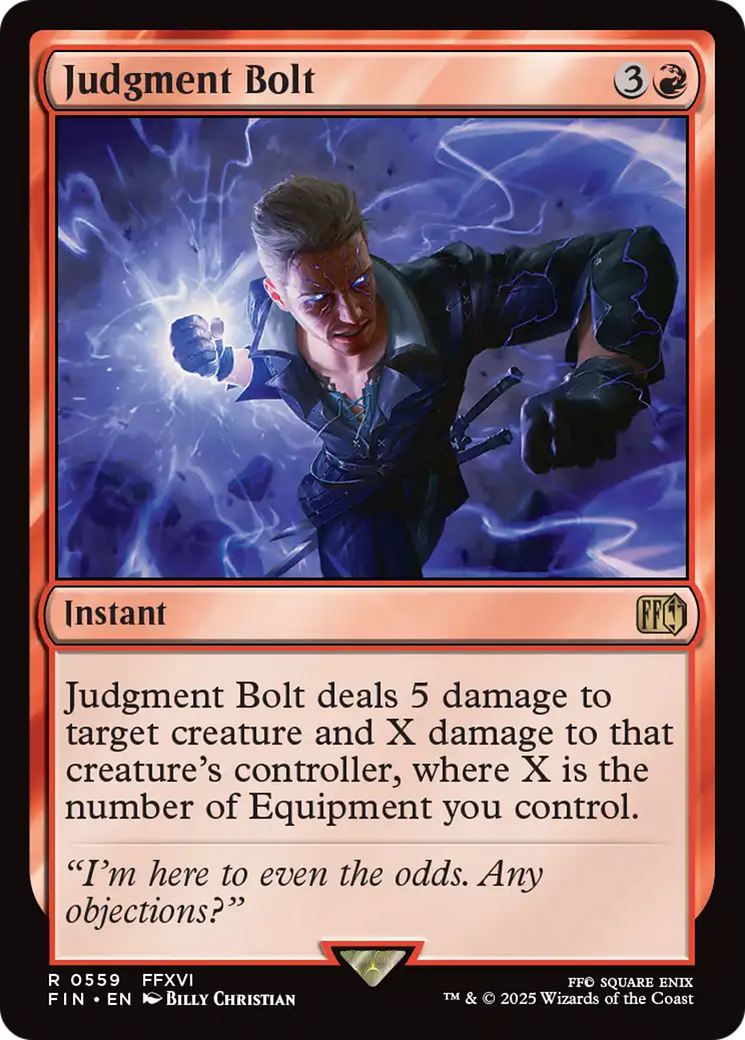{@@FIN R} Judgment Bolt [FINAL FANTASY][FIN 559]