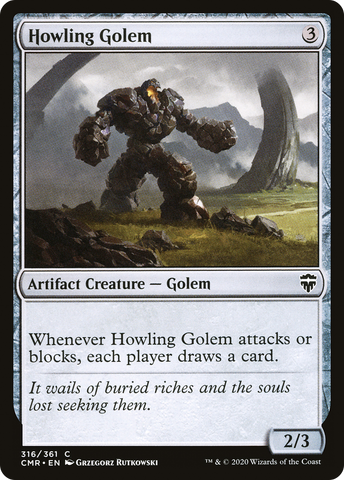 {C} Howling Golem [Commander Legends][CMR 316]