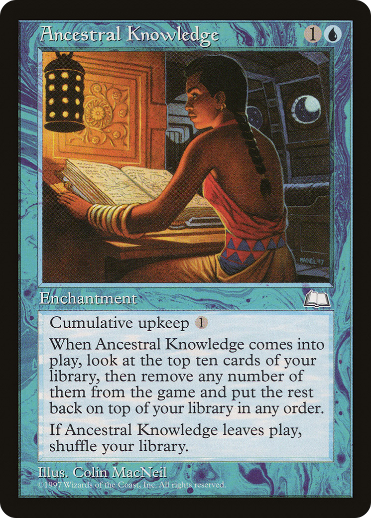 {R} Ancestral Knowledge [Weatherlight][WTH 032] - Misty Mountain Games