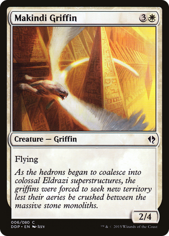 {C} Makindi Griffin [Duel Decks: Zendikar vs. Eldrazi][DDP 006]