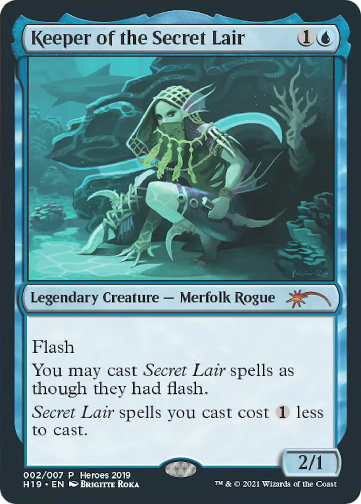 {R} Keeper of the Secret Lair [Heroes of the Realm 2019][PA H19 002]