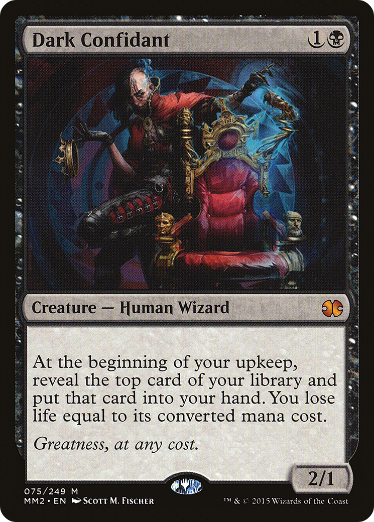 {R} Dark Confidant [Modern Masters 2015][MM2 075]