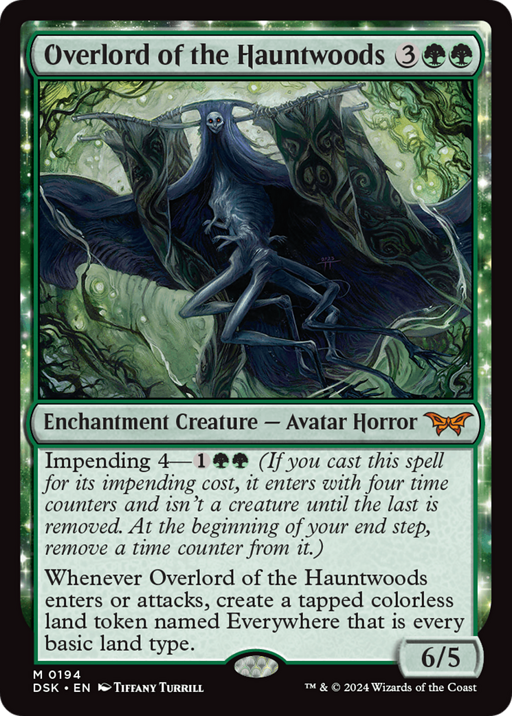 {@R} Overlord of the Hauntwoods [Duskmourn: House of Horror][DSK 194]