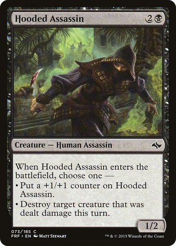 {C} Hooded Assassin [Fate Reforged][FRF 073]
